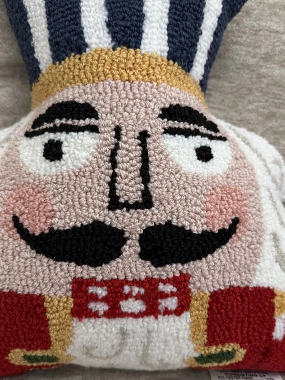 Peking Handicraft Nutcracker Hook Pillow